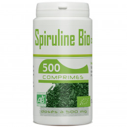Spiruline Bio - 500 mg - 500 comprimés