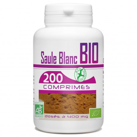 200 Comprimes Saule Blanc Bio 400 mg