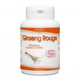 Ginseng Rouge Ecocert - 300mg - 100 Gélules