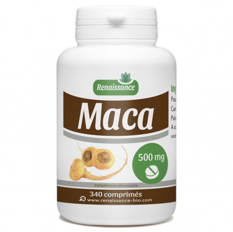 Maca - 500 mg - 340 comprimés