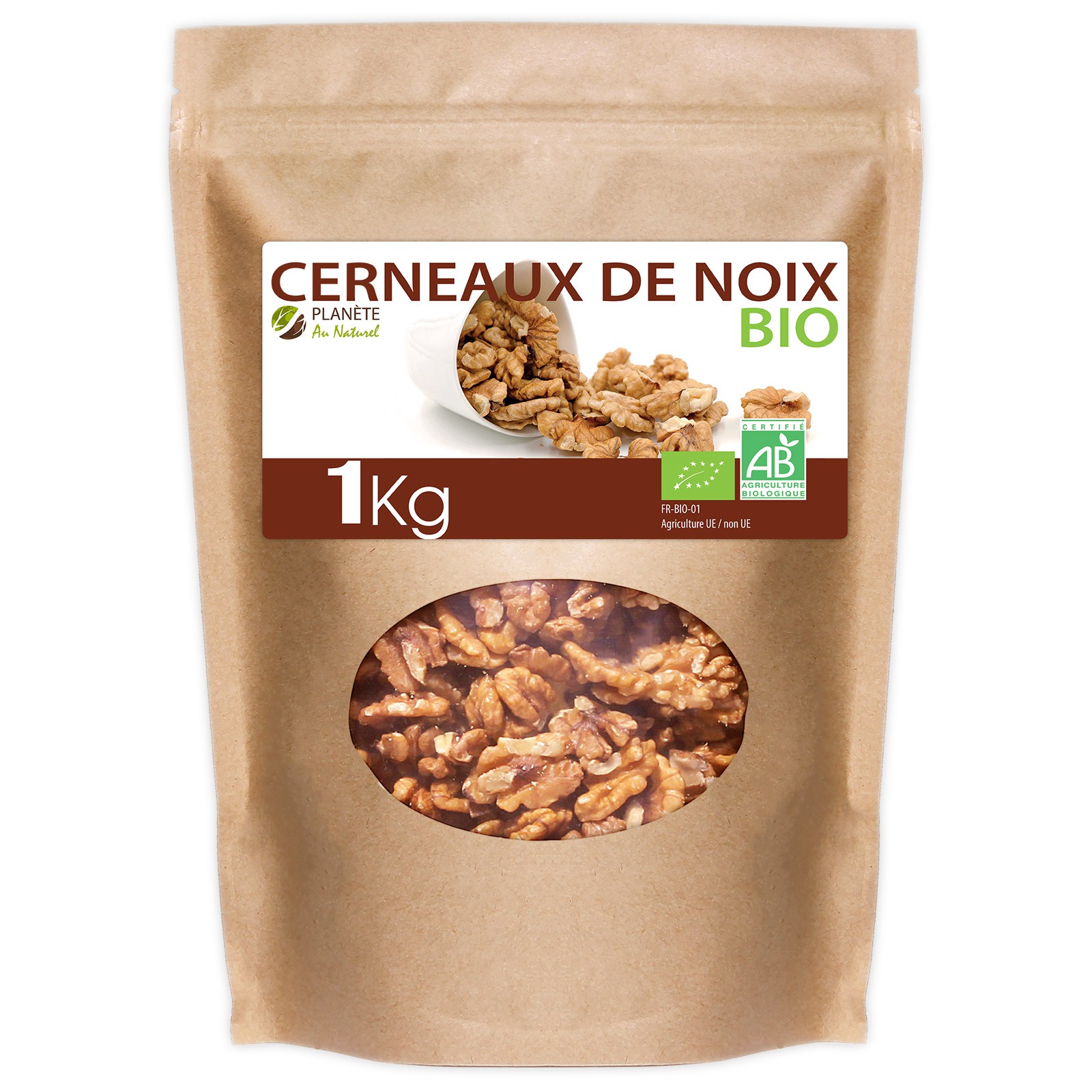 Cerneaux De Noix Bio 1kg Renaissance Bio Nature Et Plantes