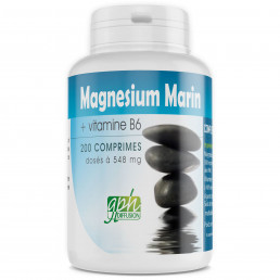 Magnésium Marin + Vitamine B6 - 200 Comprimés