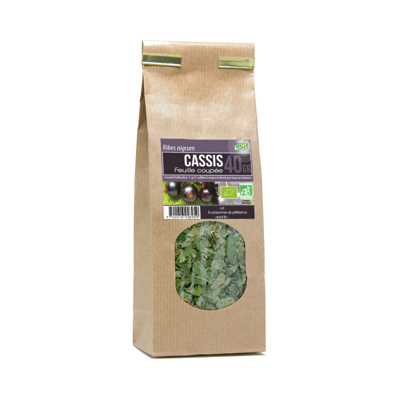 Tisane de Cassis bio 40gr Feuille