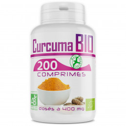 Curcuma Bio 400mg - 200 Comprimés