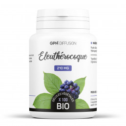 Eleuthérocoque Bio - 210 mg - 200 gélules végétales