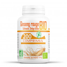 200 Comprimes complexe Tonic Bio- Echinacea-Ginkgo biloba-Ginseng rouge 400 mg