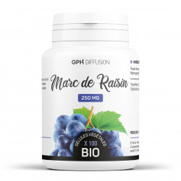 Marc de Raisin Bio - 250mg - 200 gélules végétales