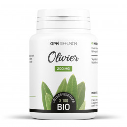 Olivier Bio 200mg - 200 gélules végétales